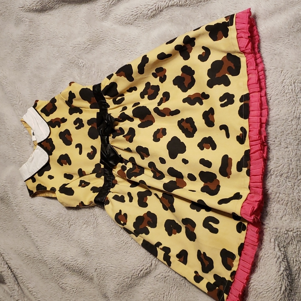Girls Size Medium (7/8) Harajuku Mini Animal Print Dress